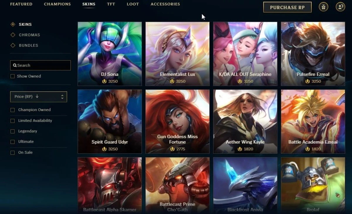 Image RP League of Legends