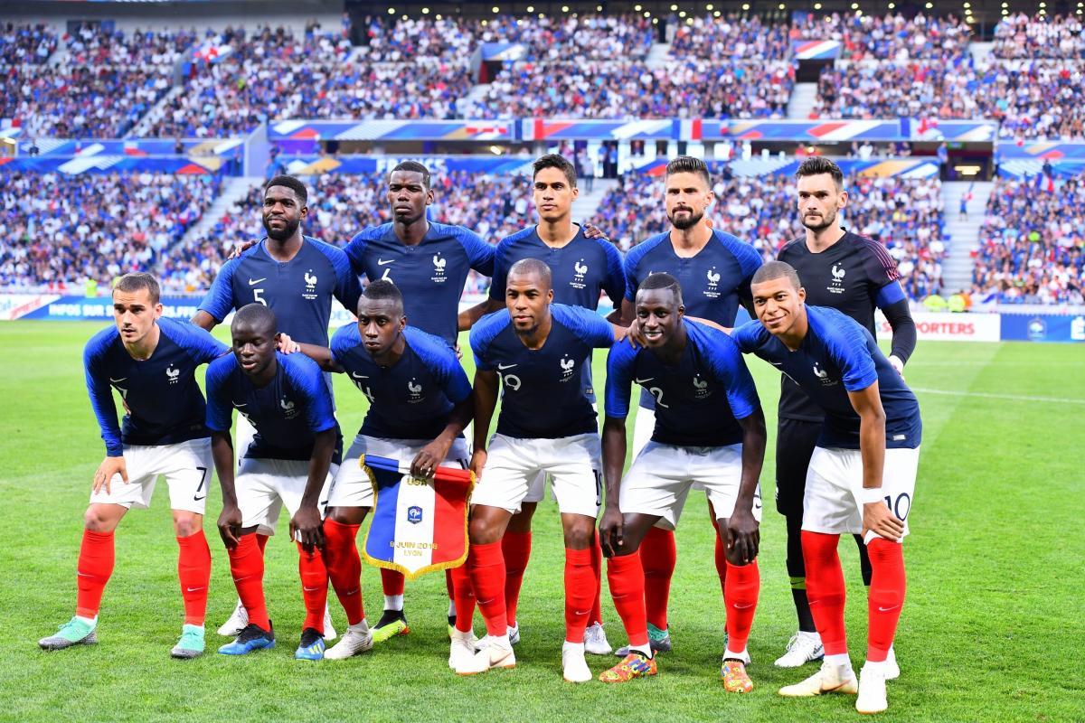 Photo de la meilleur équipe du monde (Equipe de France)