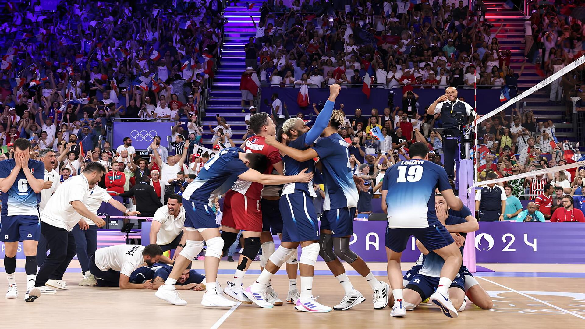 Victoire des Bleus en finale de volley à Paris 2024