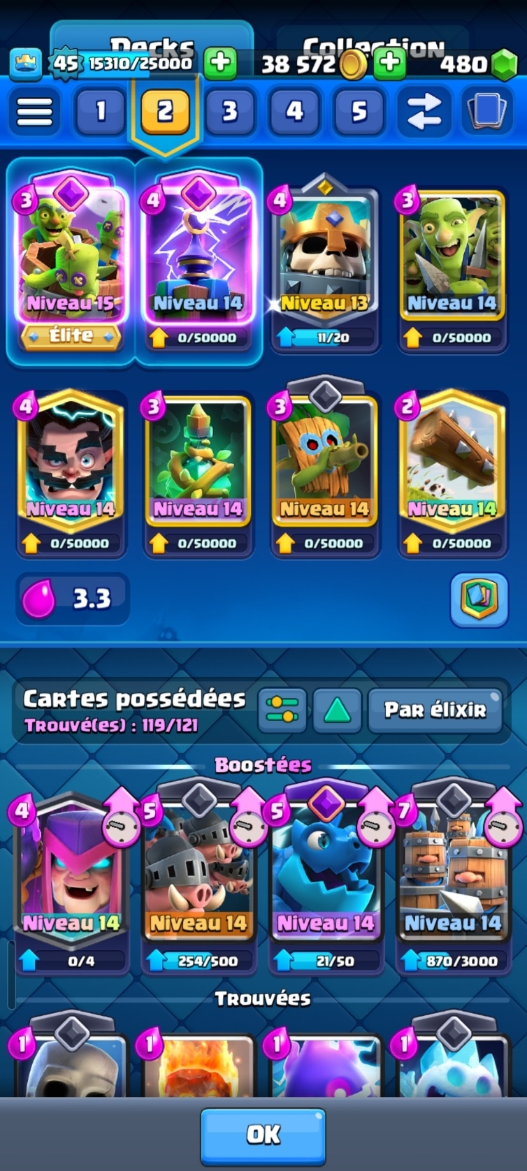Deck de combat